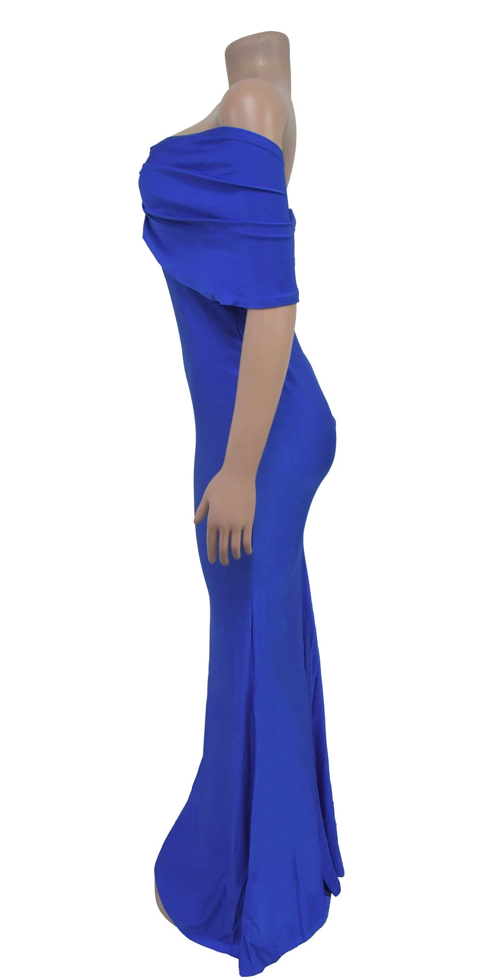 Off Shoulder Bodycon Maxi Dress