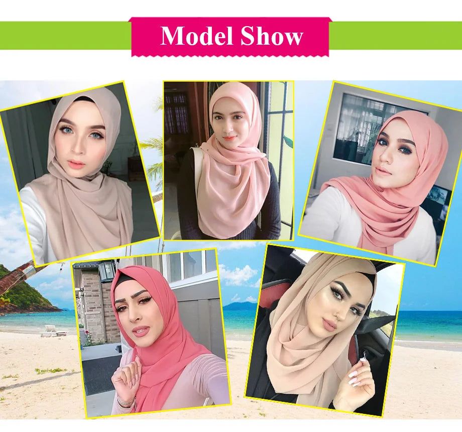 Ramadan Chiffon Hijab