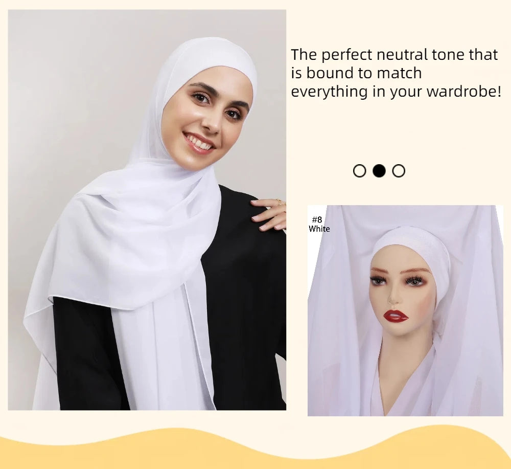 Magnet Chiffon Hijab