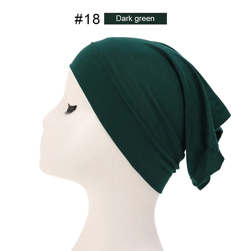 Modal Cotton Hijab Cap