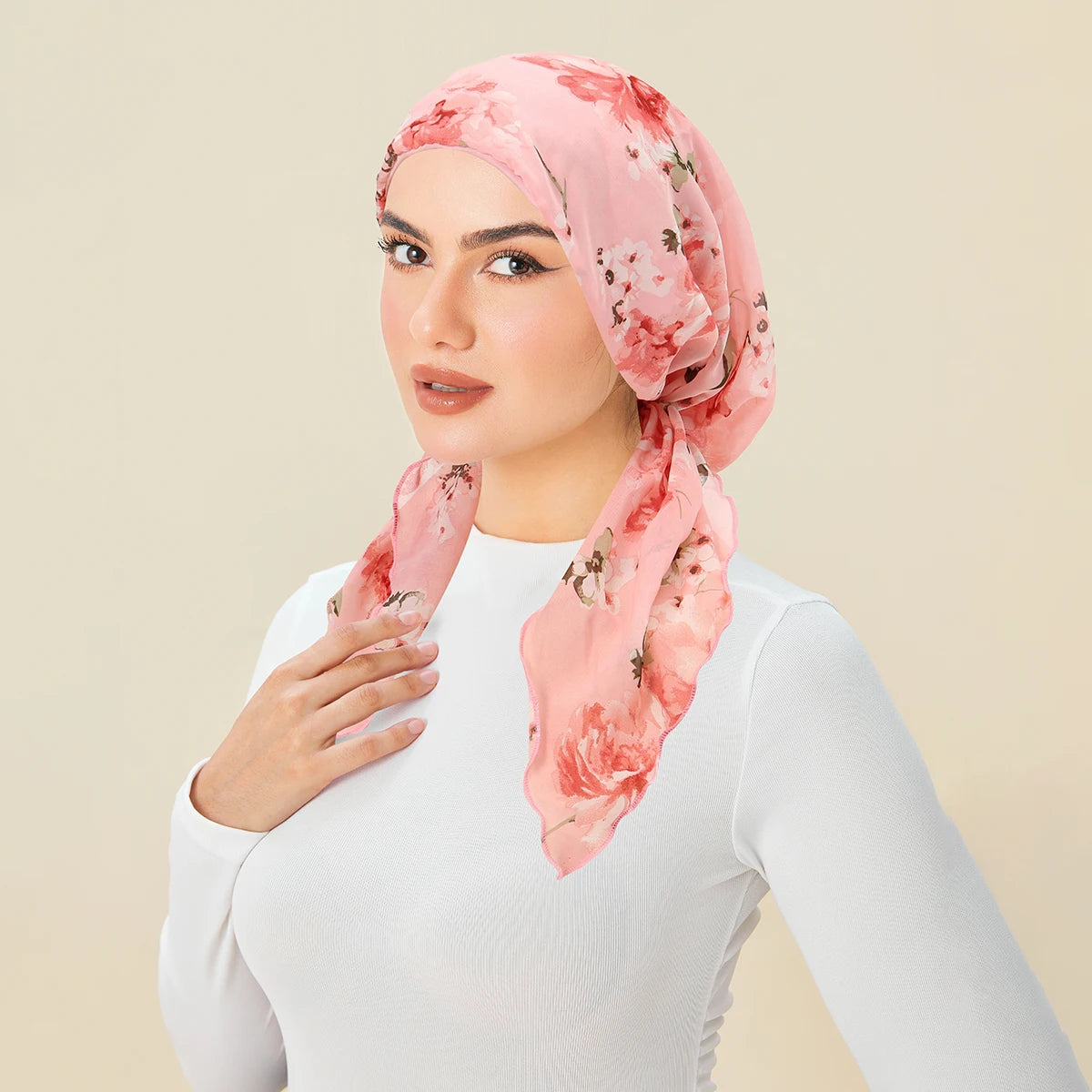 Print Hijab Turban