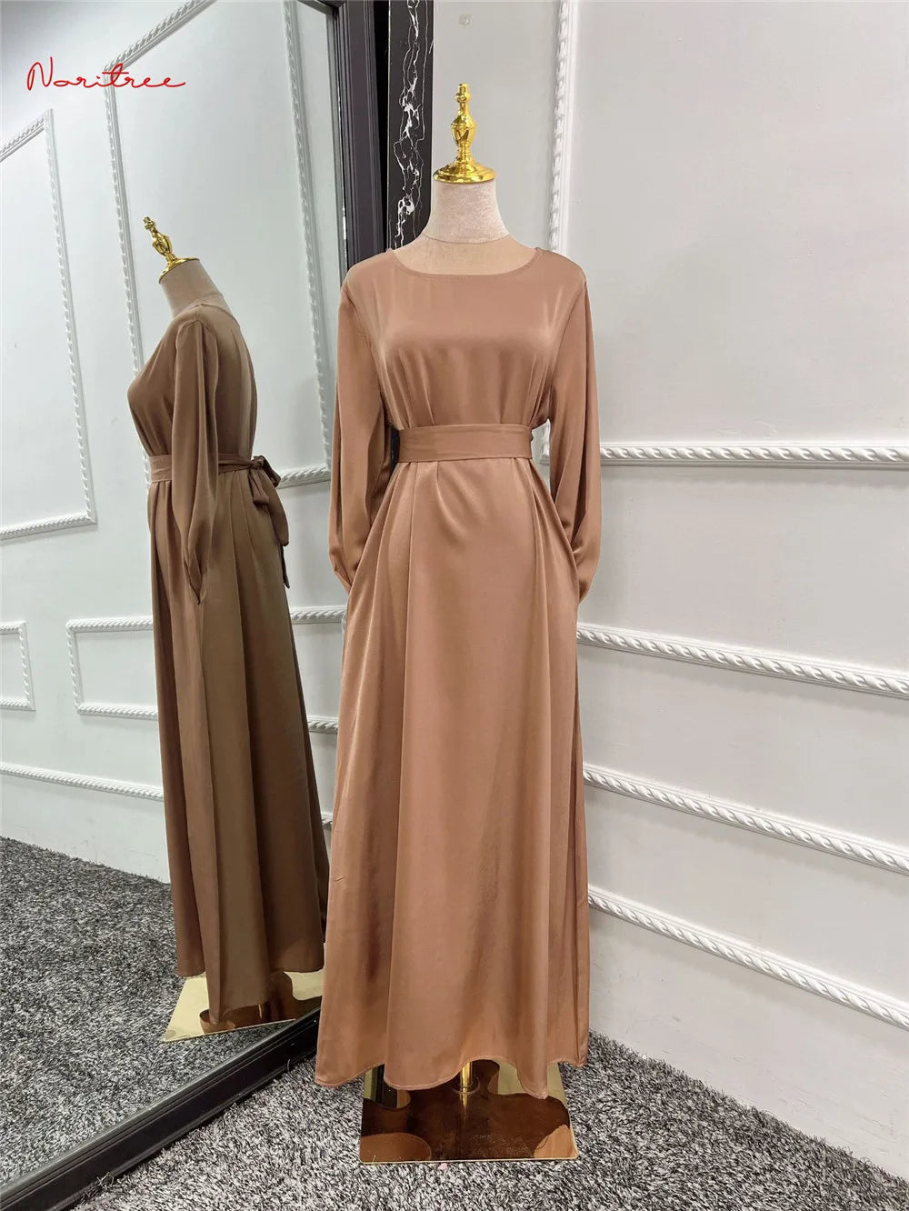 Silky Djellaba Dress