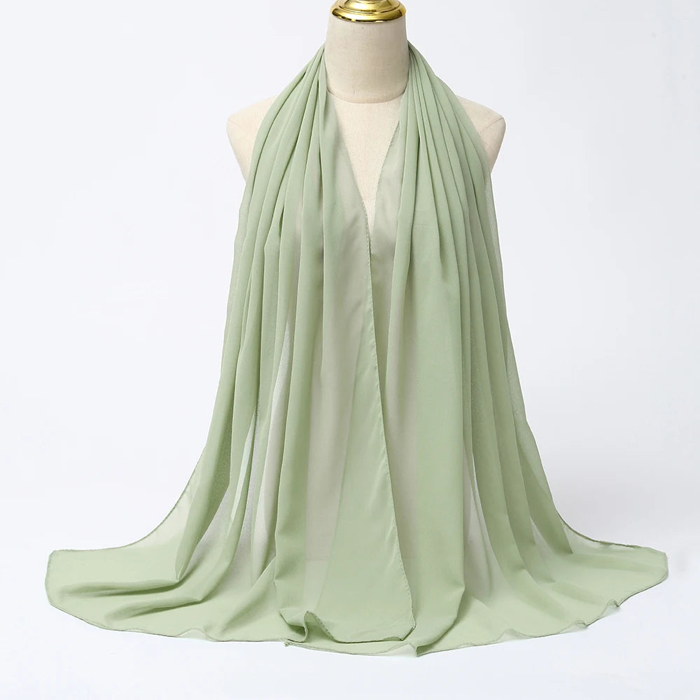 Long Chiffon Hijab Scarf