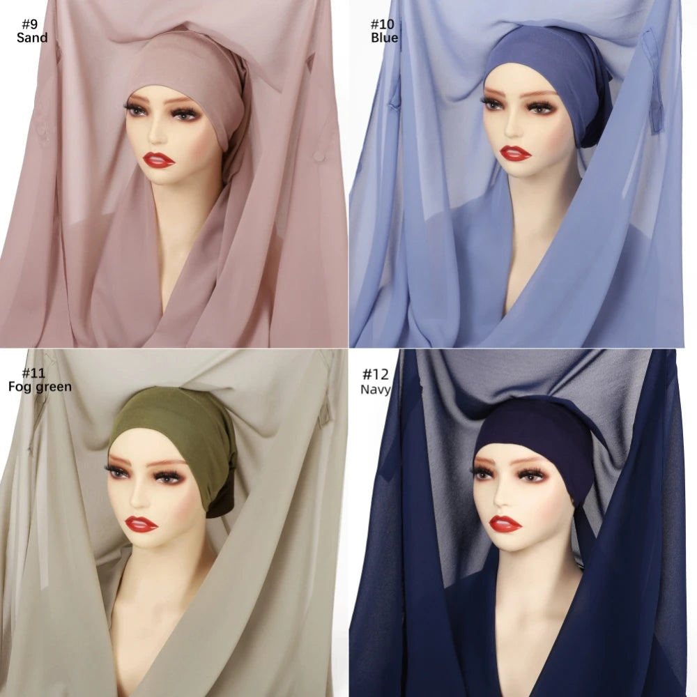Magnet Chiffon Hijab