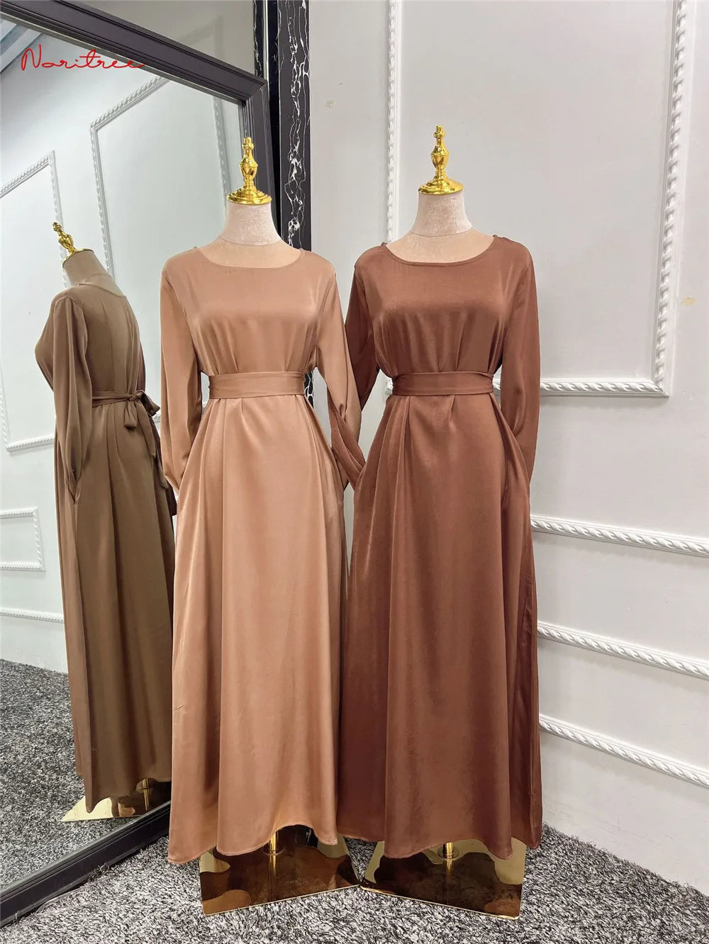 Silky Djellaba Dress