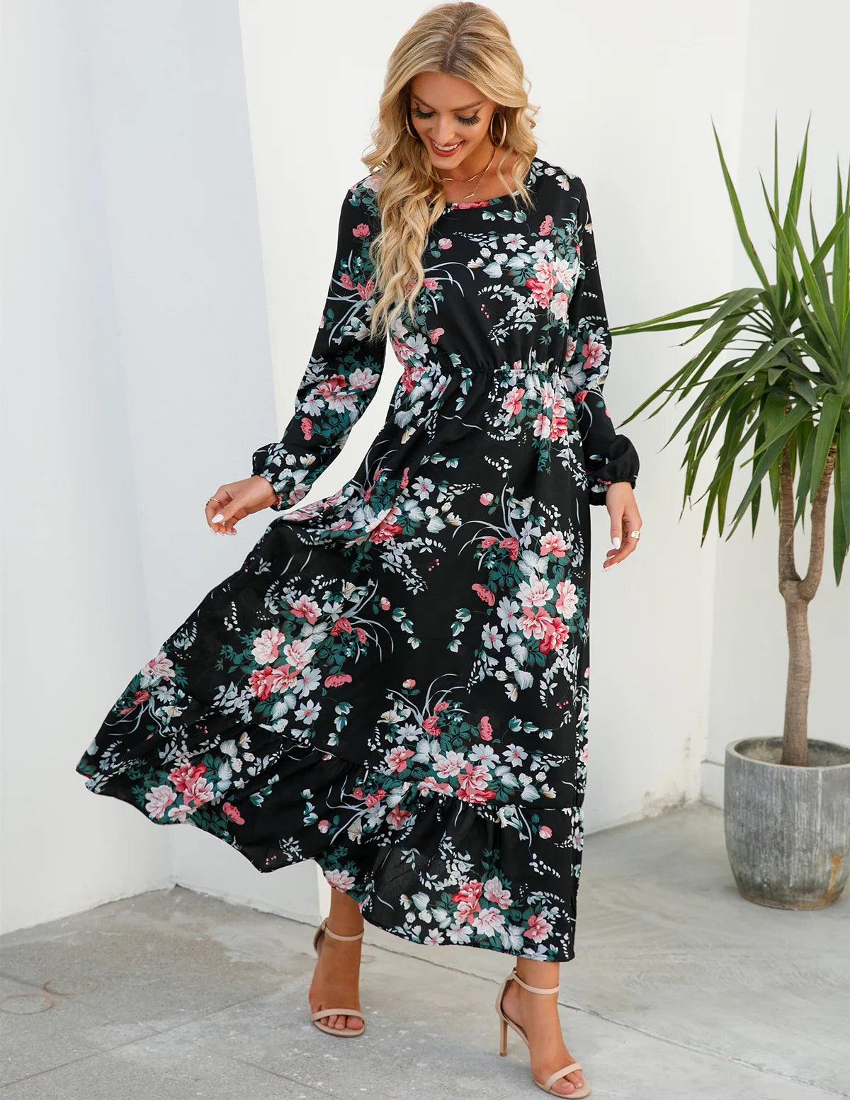 Floral Eid Dress