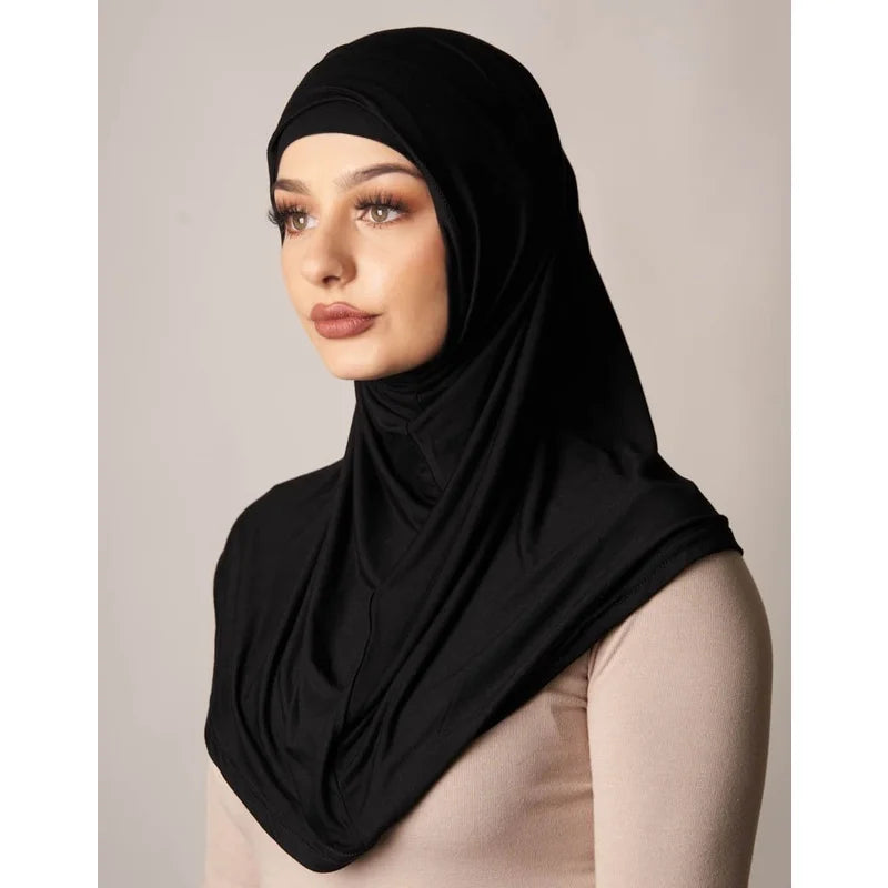 Black Modal Hijab