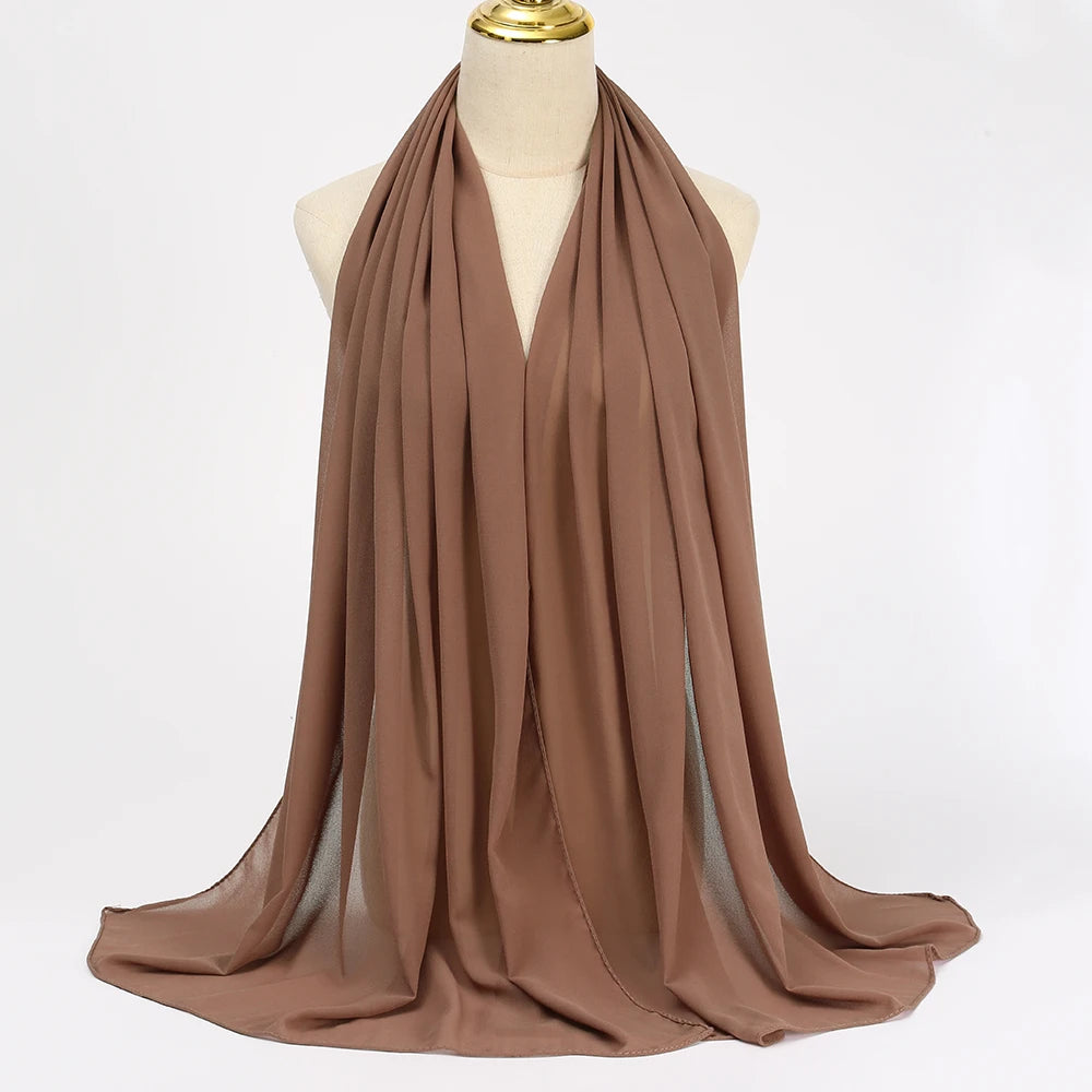 Long Chiffon Hijab Scarf