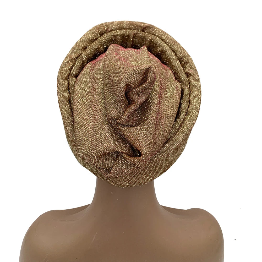 Glittering African Turban