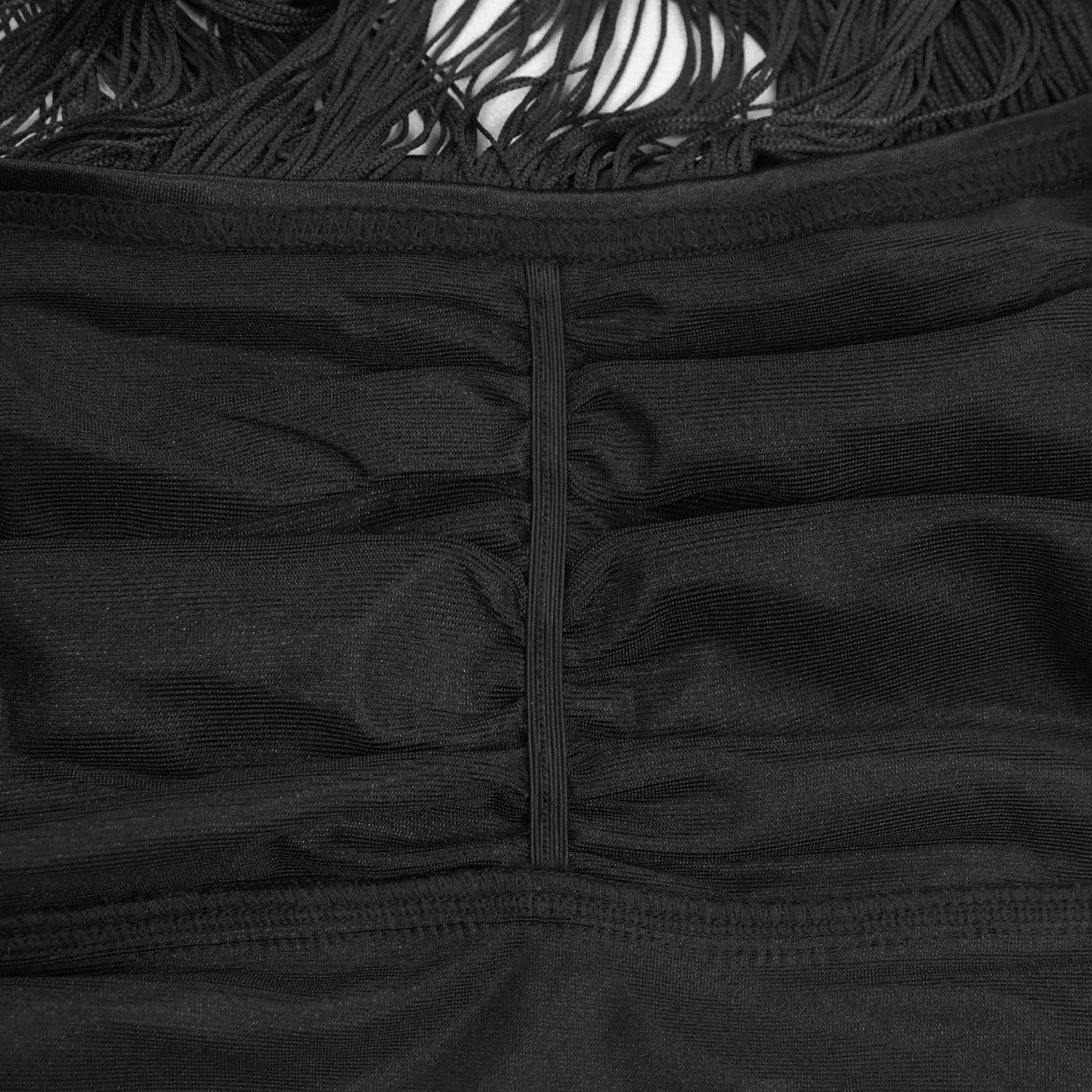 Tassel Bodycon Long Dress