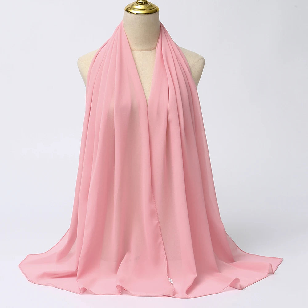 Long Chiffon Hijab Scarf
