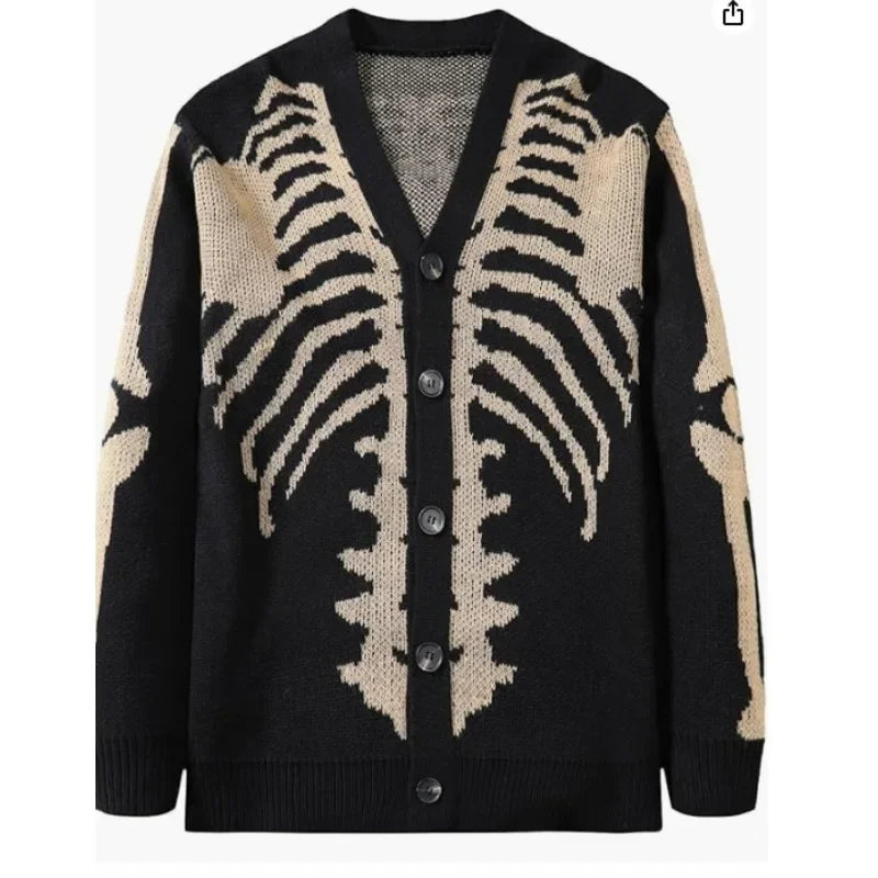Halloween Jacquard Cardigan