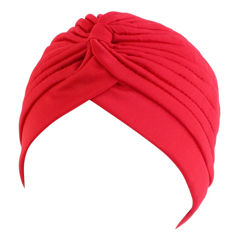 Stretchy Turban Cap