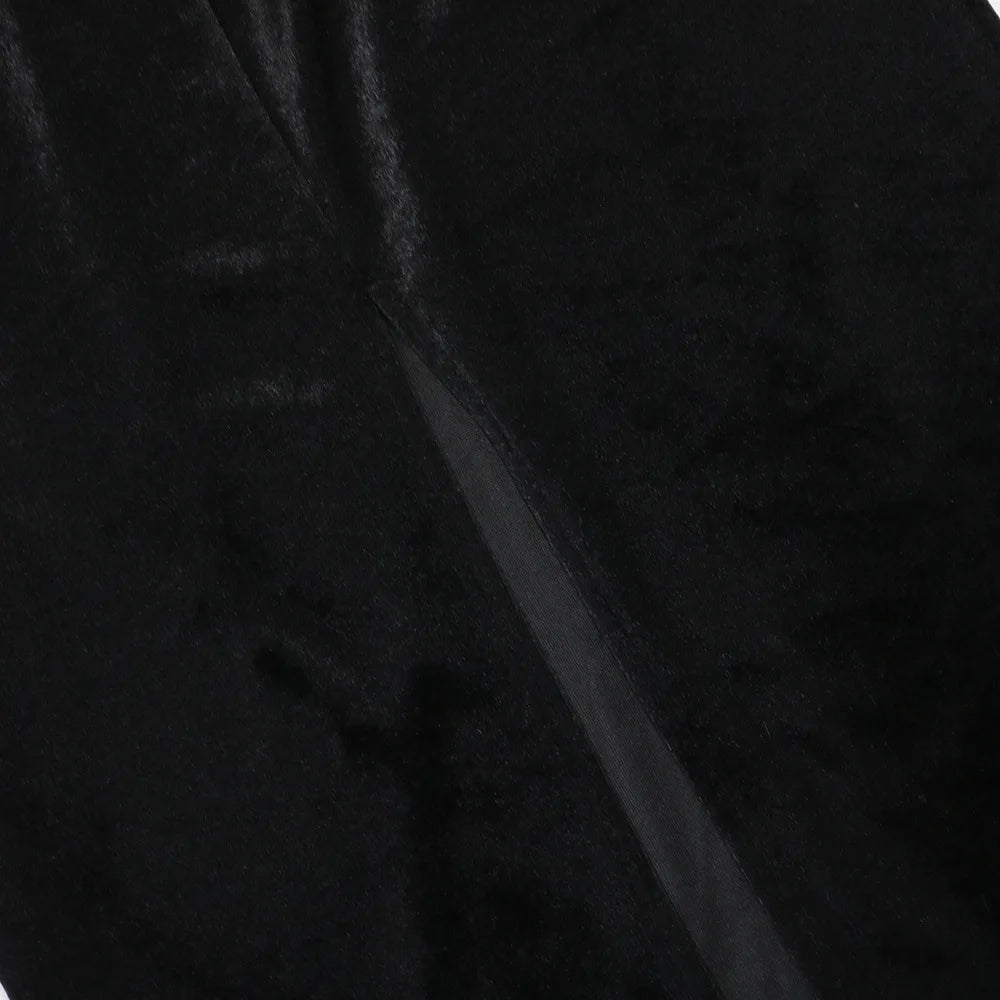 Rhinestone Split Evening Dress