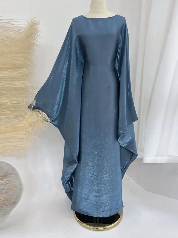 Satin Batwing Abaya