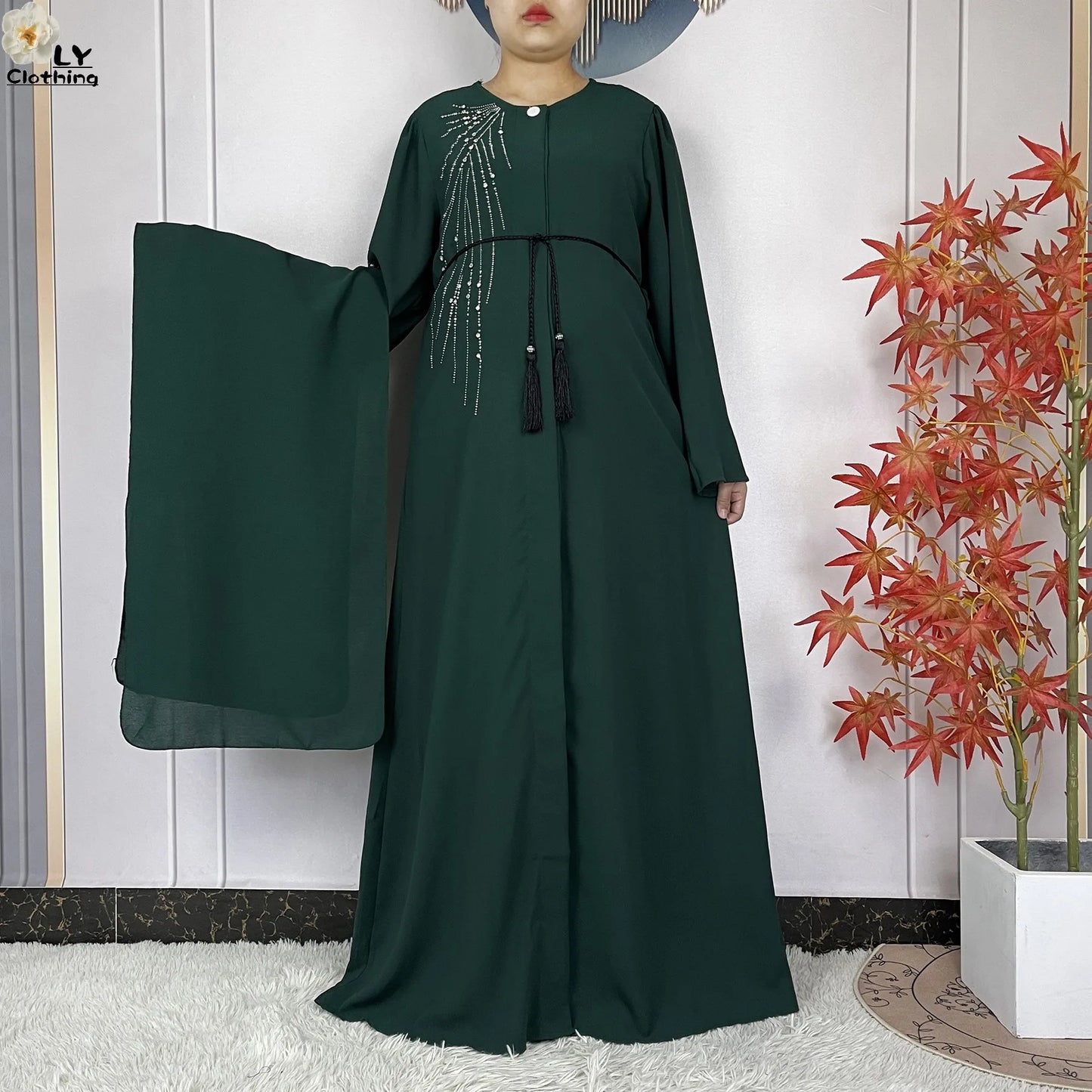 Chiffon Abaya Cardigan