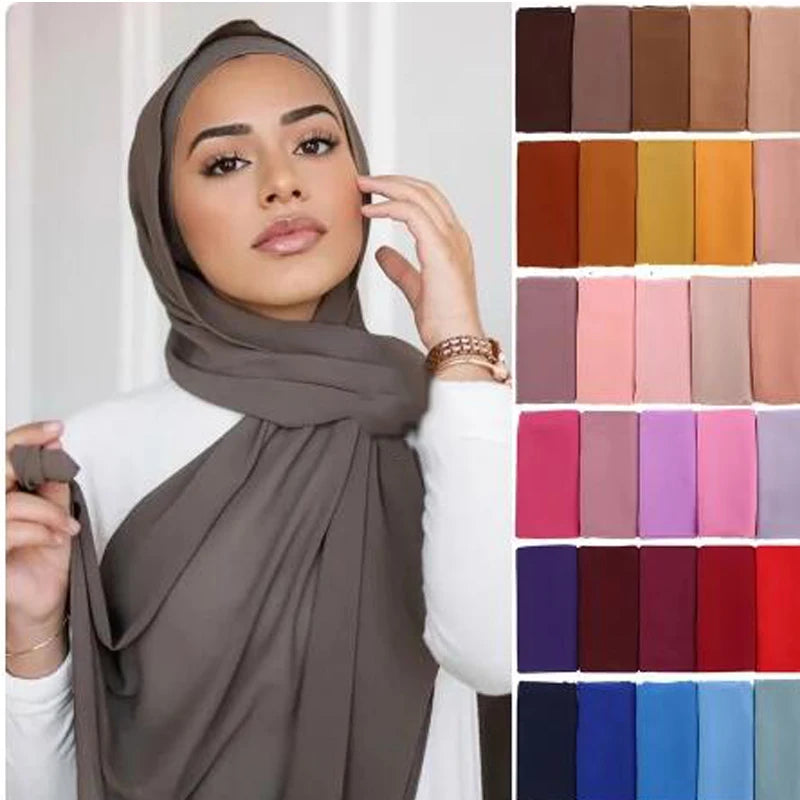Chiffon Hijab Scarf