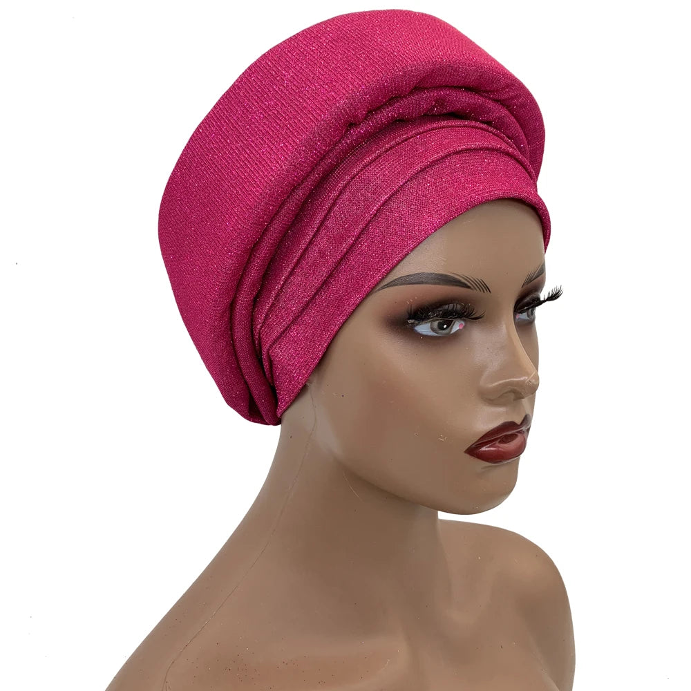 Glittering African Turban