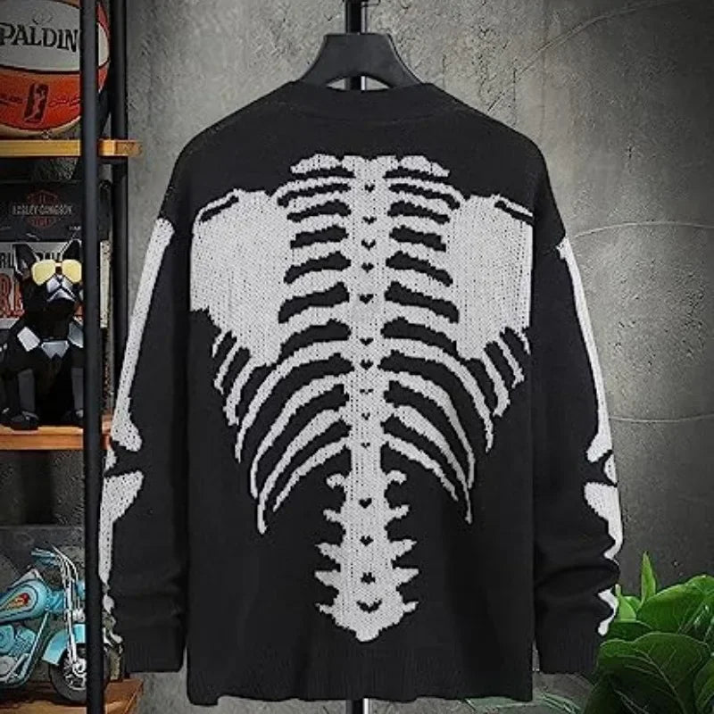 Halloween Jacquard Cardigan