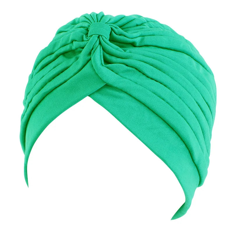 Stretchy Turban Cap