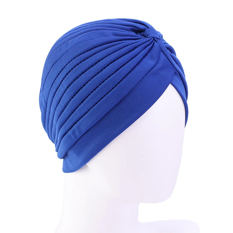 Stretchy Turban Cap