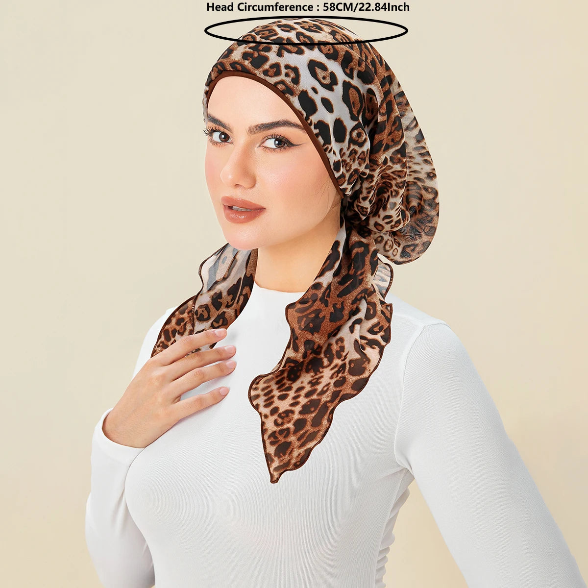 Print Hijab Turban