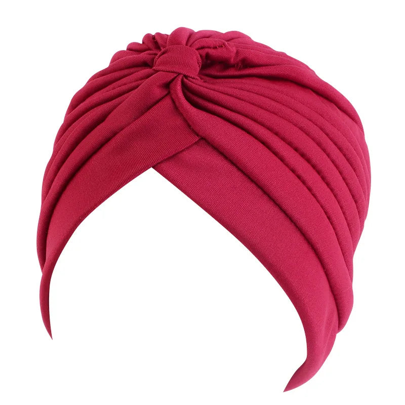 Stretchy Turban Cap