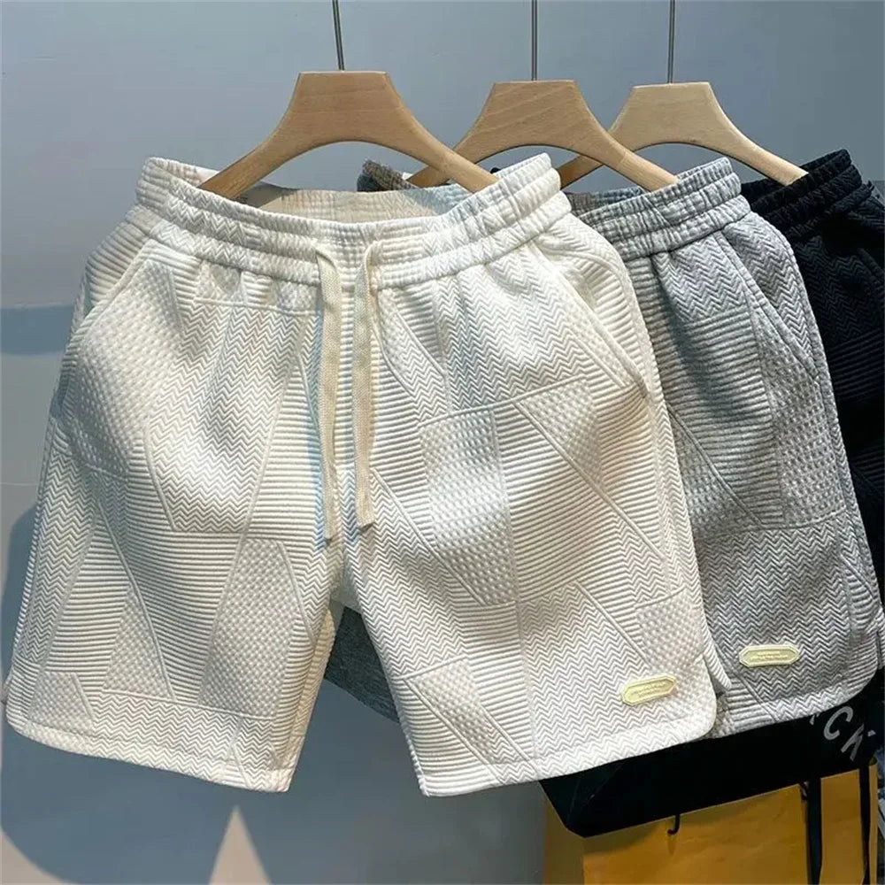 high-quality shorts summer street running sports pants men's and women's comfortable hip-hop half width pants beach pants