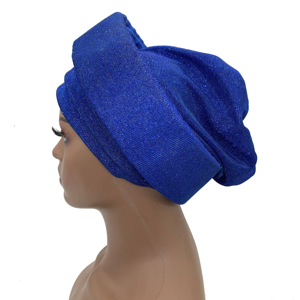 Glittering African Turban