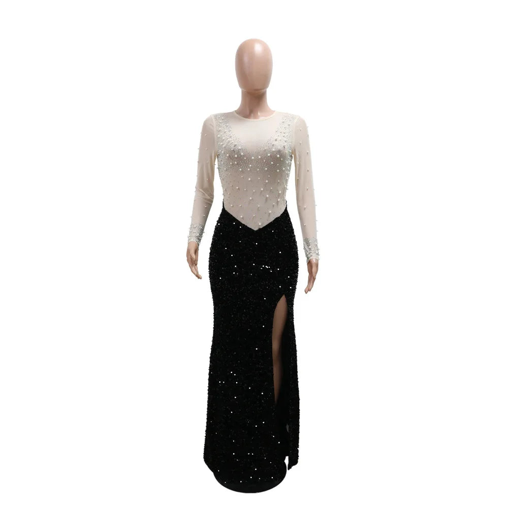 Sparkly Mermaid Evening Dress