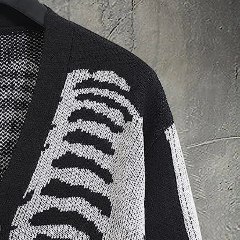 Halloween Jacquard Cardigan