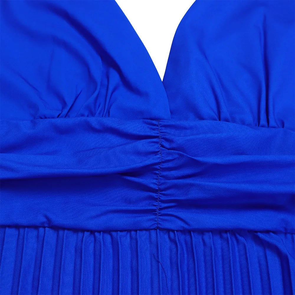 Halter Gradient Cocktail Dress