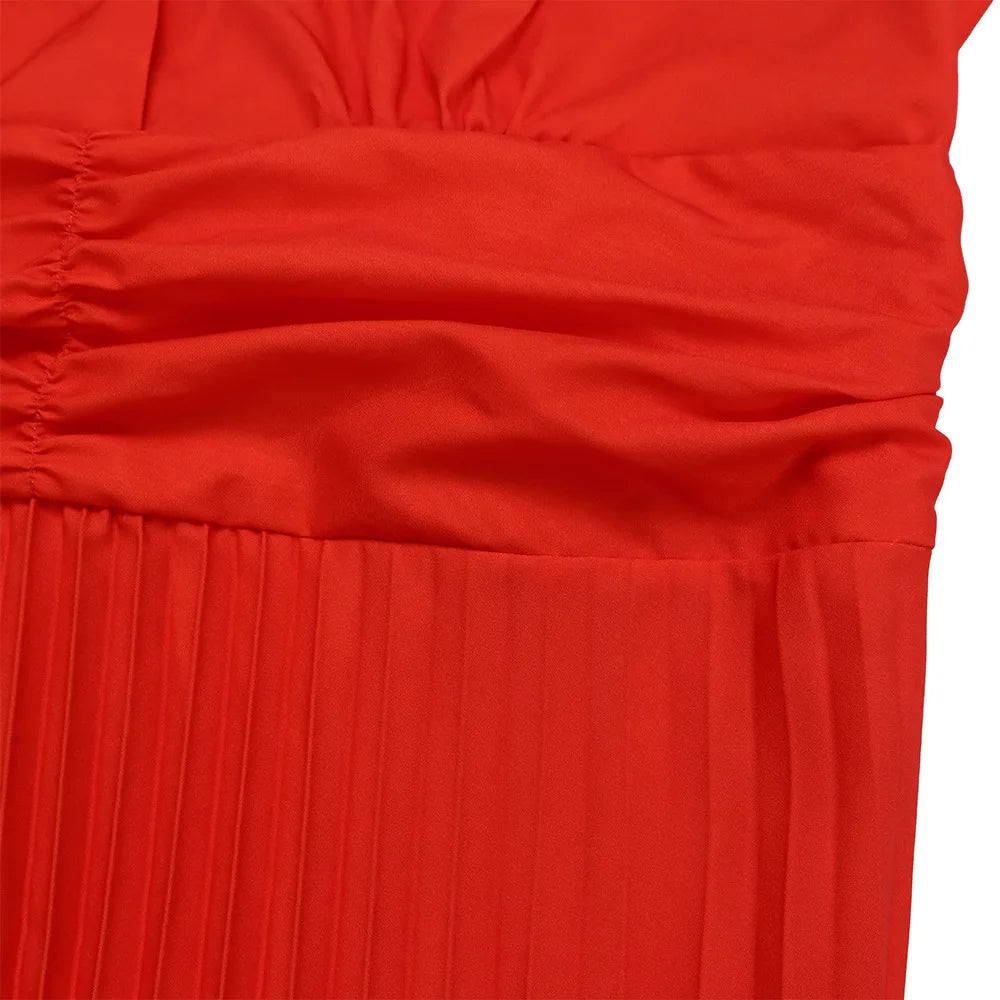 Halter Gradient Cocktail Dress