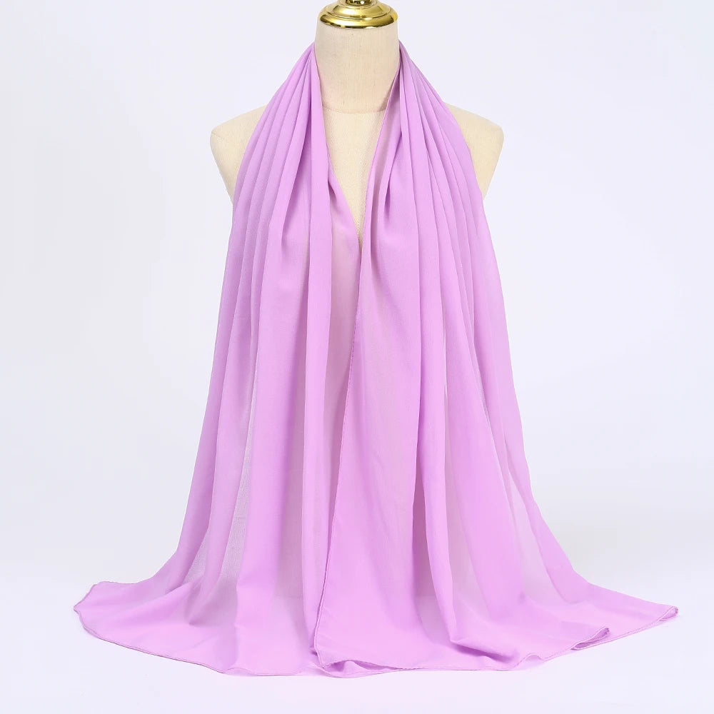 Long Chiffon Hijab Scarf