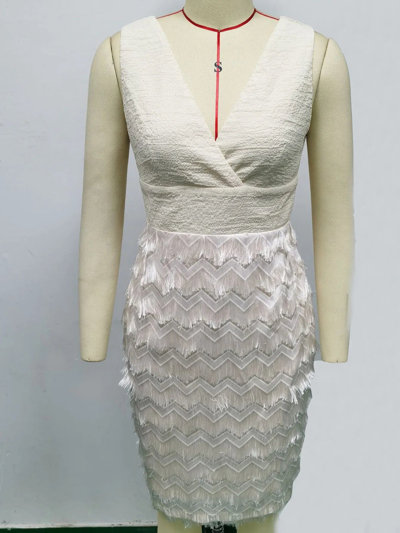 Sequin Stitching Bodycon Dress