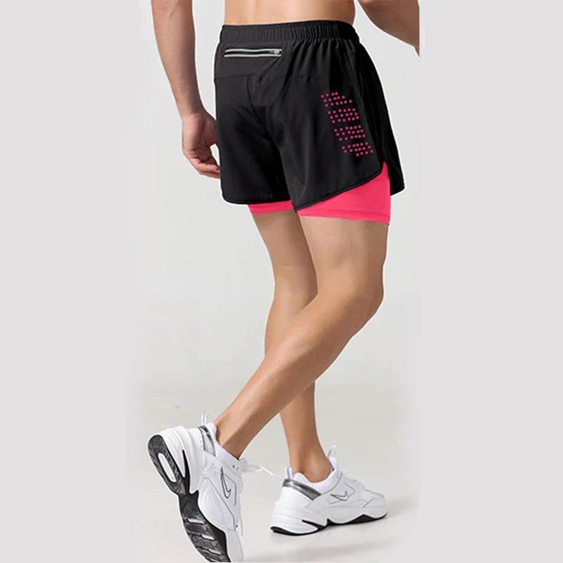 Men's Running Shorts 2-in-1