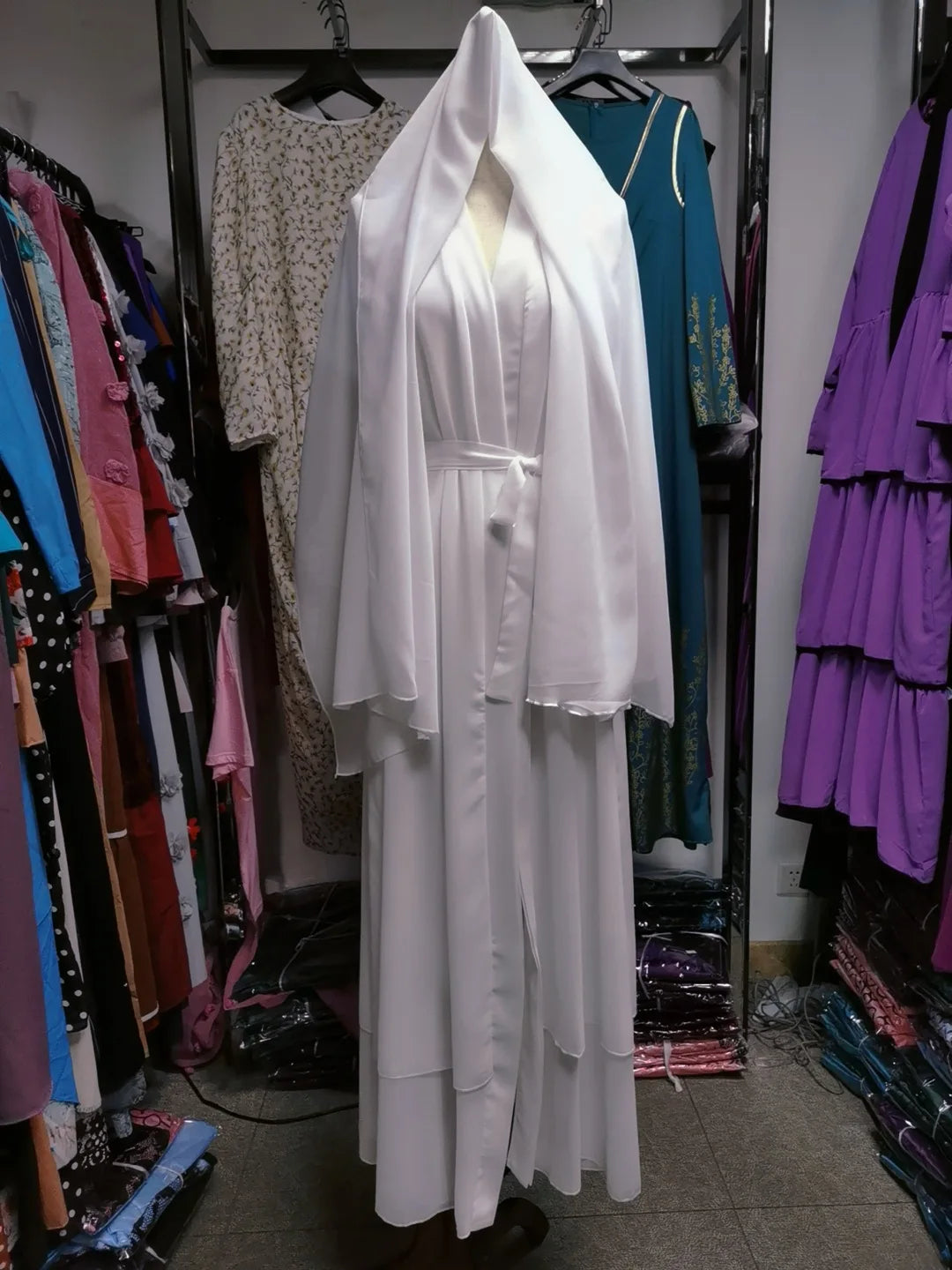 Chiffon Kimono Abaya