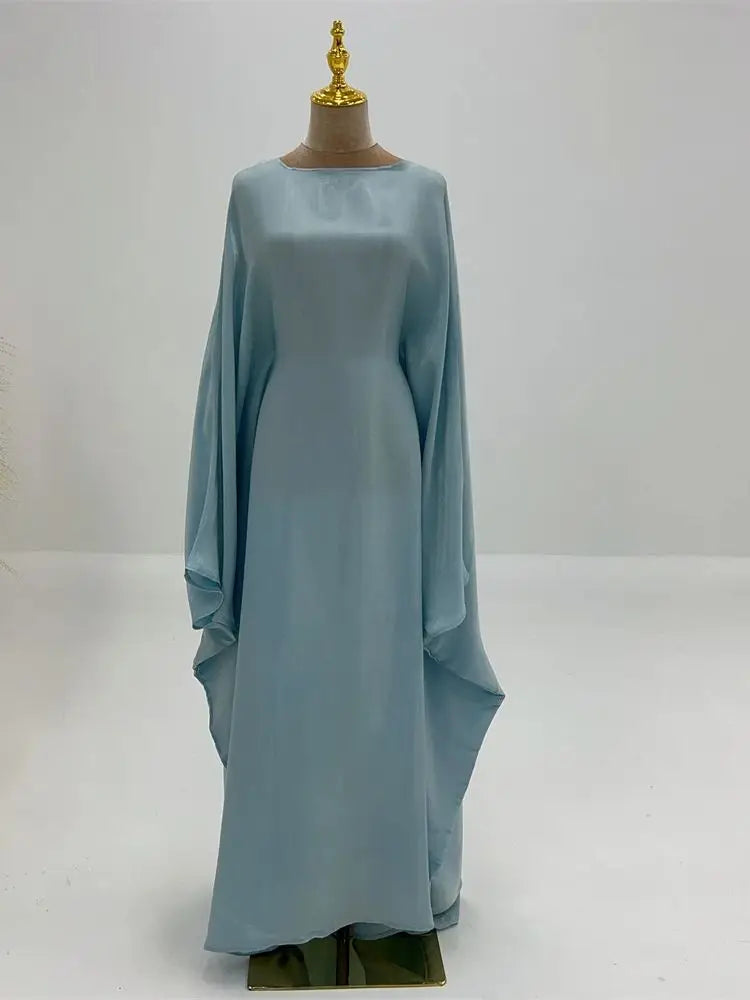 Satin Batwing Abaya