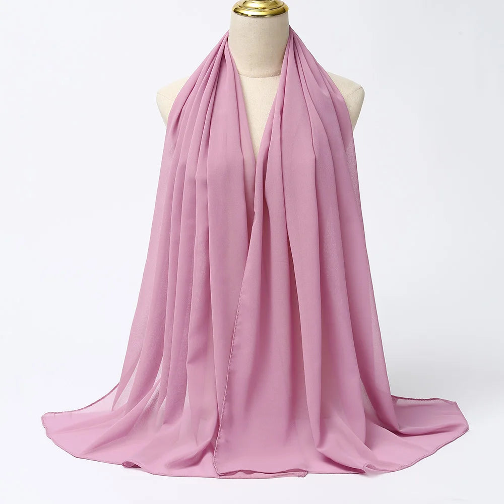 Long Chiffon Hijab Scarf