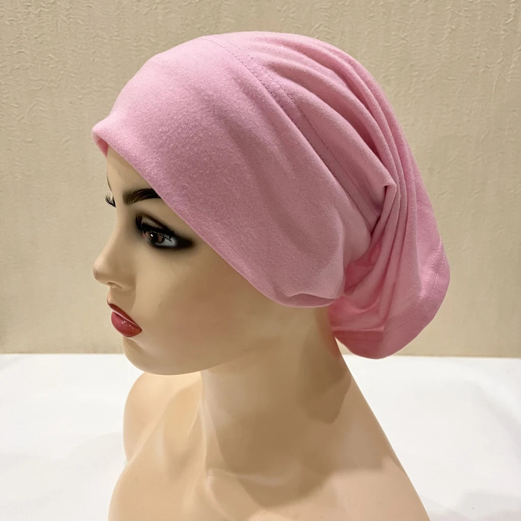 Plain Tube Hijab Cap