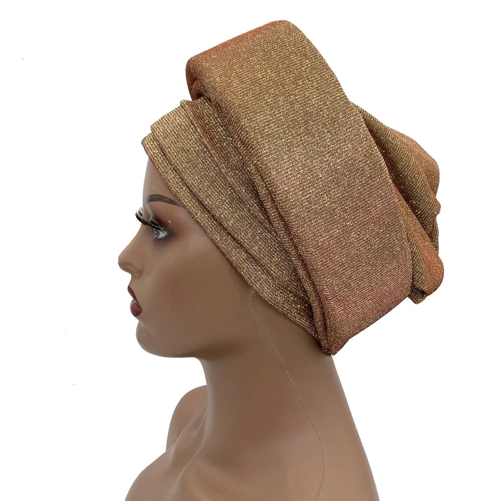 Glittering African Turban