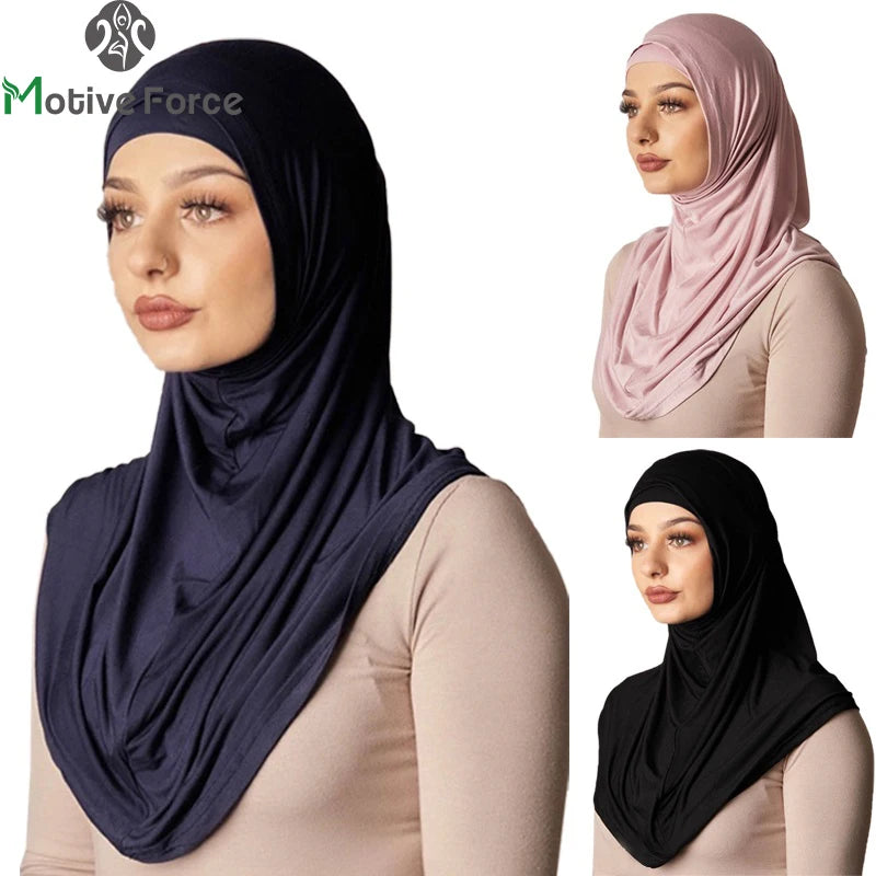 Black Modal Hijab