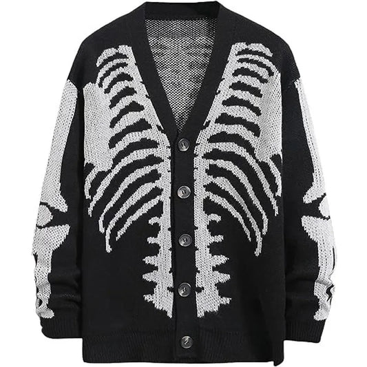 Halloween Jacquard Cardigan