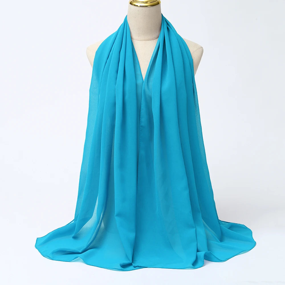 Long Chiffon Hijab Scarf