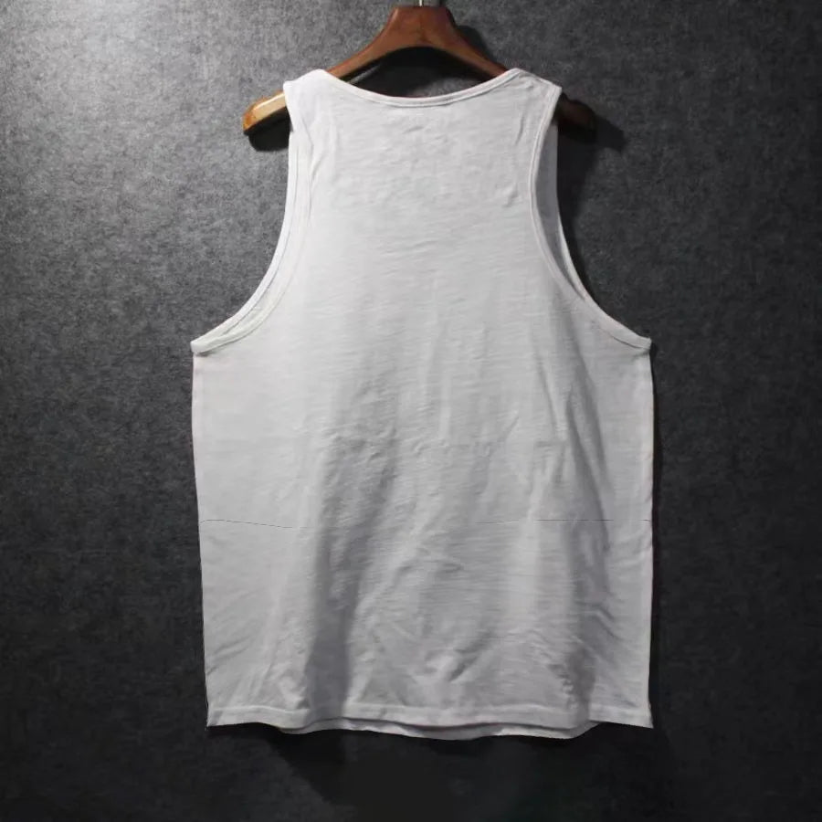 Comfortable Breathable Pure Cotton Svel T-irt Vest New Sle Outlet Order Tailored Goods Overseas Order Ba Withdal