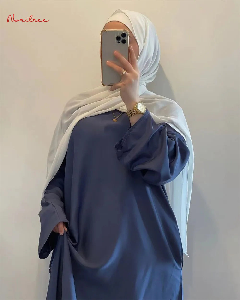 Silky Djellaba Dress