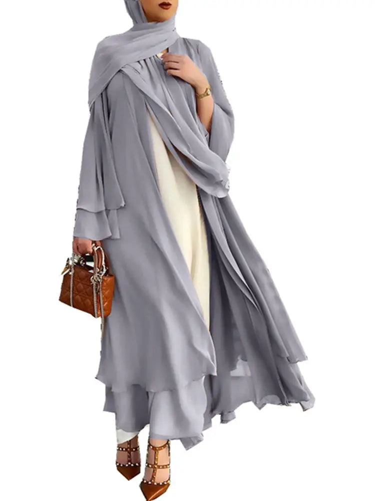 Chiffon Kimono Abaya