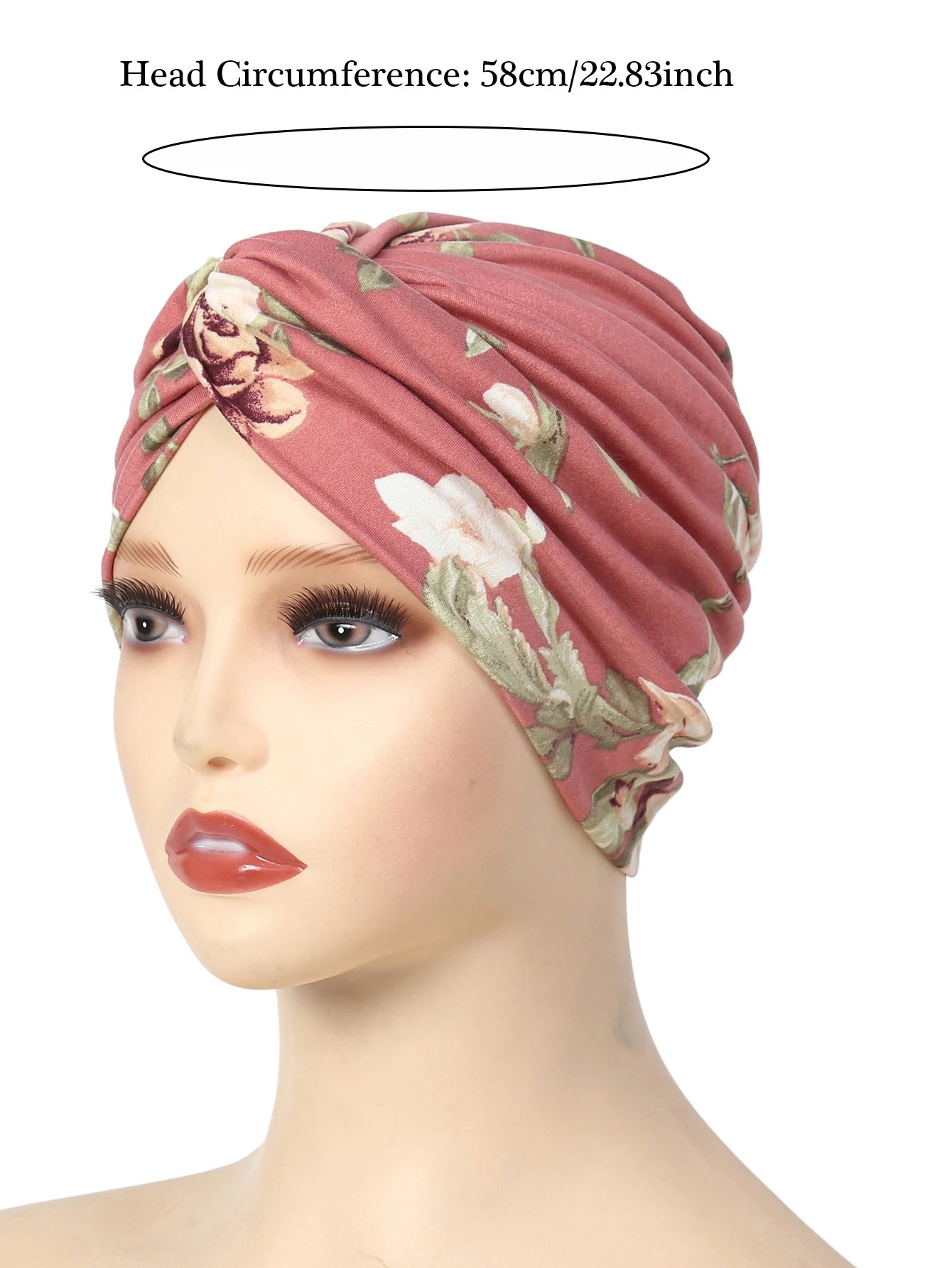 Leopard Print Hijab Turban