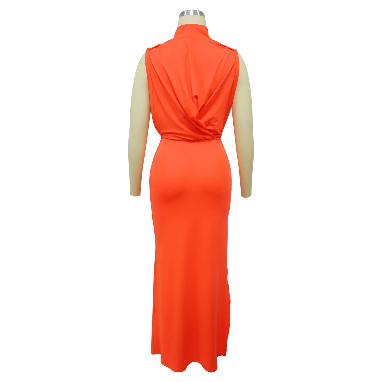 Side Slit Hollow Out Party Dress