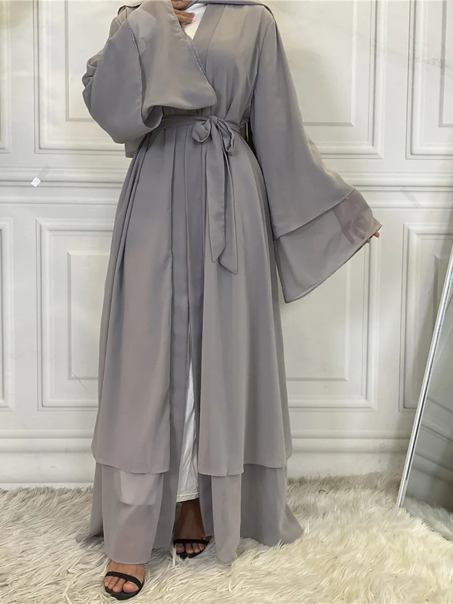 Chiffon Kimono Abaya